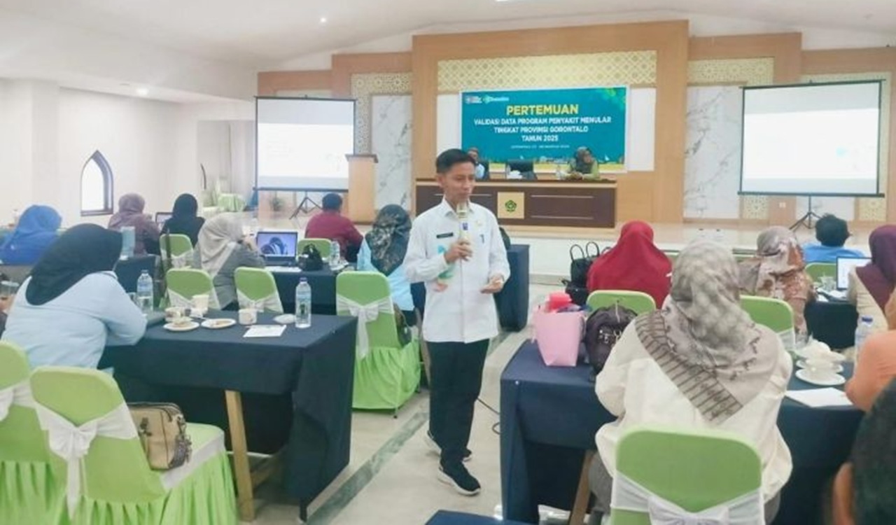 Dinas Kesehatan Gorontalo Gelar Pertemuan Koordinasi P2PM 2025, Fokus pada Validasi Data Penyakit Menular