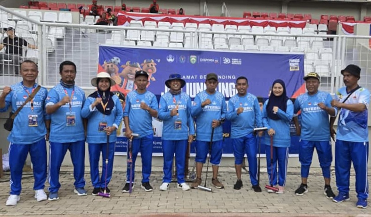 Korpri Gorontalo Raih Medali Perak di Cabang Gateball Pornas XVII 2025