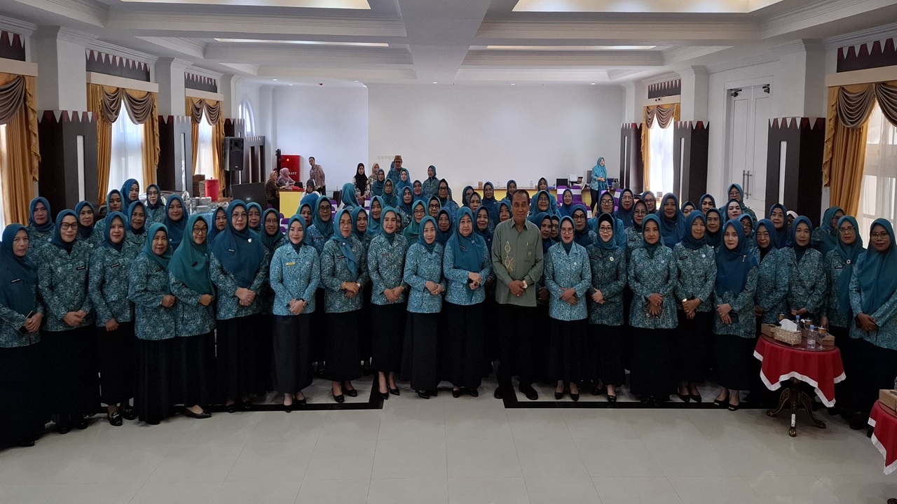 TP PKK Provinsi Gorontalo Gelar Bimtek Tata Kelola Kelembagaan Bagi Pengurus Kabupaten/Kota