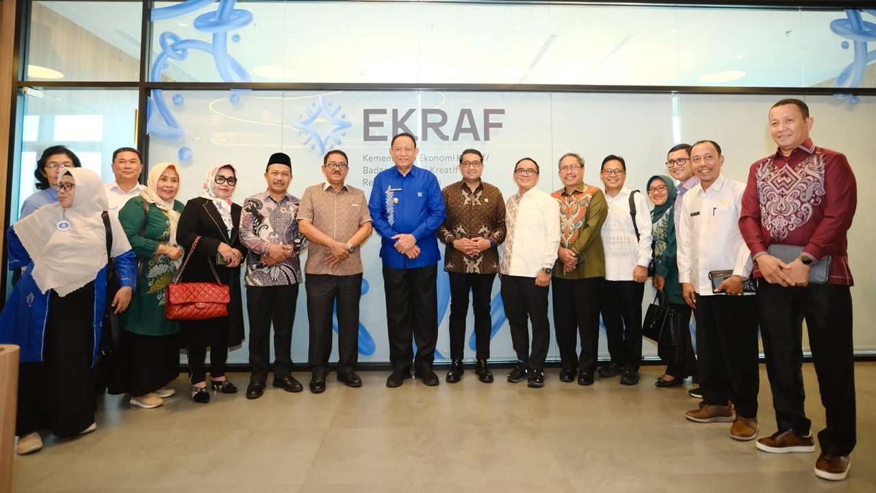 Gusnar Ismail dan Menteri Ekraf Bertemu, Bahas Penguatan Sektor Ekonomi Kreatif