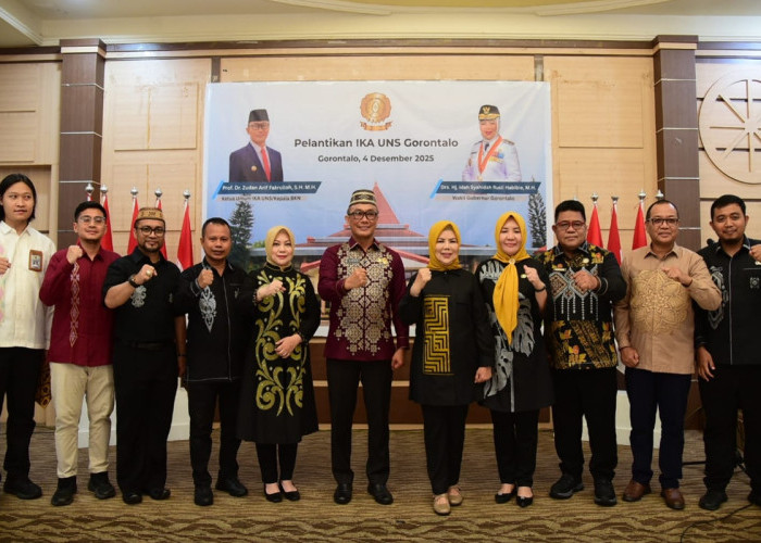 Pelantikan Pengurus IKA UNS Gorontalo: Idah Syahidah Masuk Struktur sebagai Penasihat