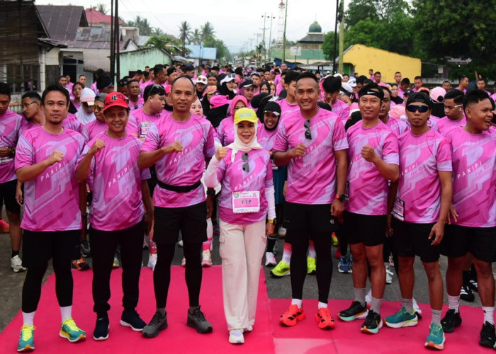Wagub Gorontalo Idah Syahidah Ikut Panipi Fun Run 7K, Ajak Masyarakat Hidup Sehat
