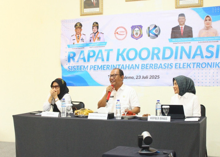 Satu Langkah Bersama, Pemprov Gorontalo Gencarkan SPBE di Seluruh Daerah