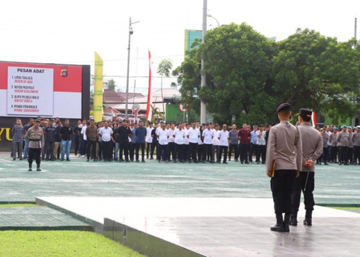Polda Gorontalo Gelar Apel Siaga Pasukan Antisipasi Potensi Unjuk Rasa