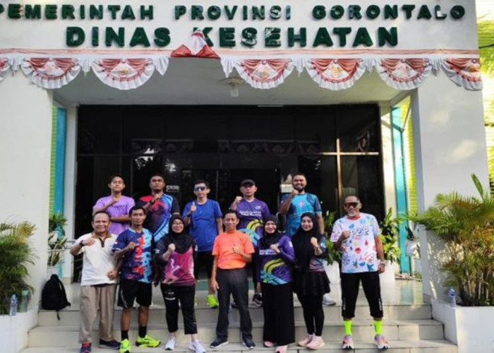 Dinkes Provinsi Gorontalo Siap Sukseskan Virtual ASN Run 13 Juli-17 Agustus 2025