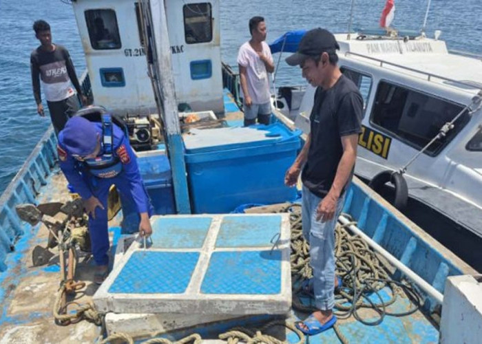 Dit Polairud Polda Gorontalo Intensifkan Patroli di Teluk Tomini untuk Jaga Keamanan Pelayaran