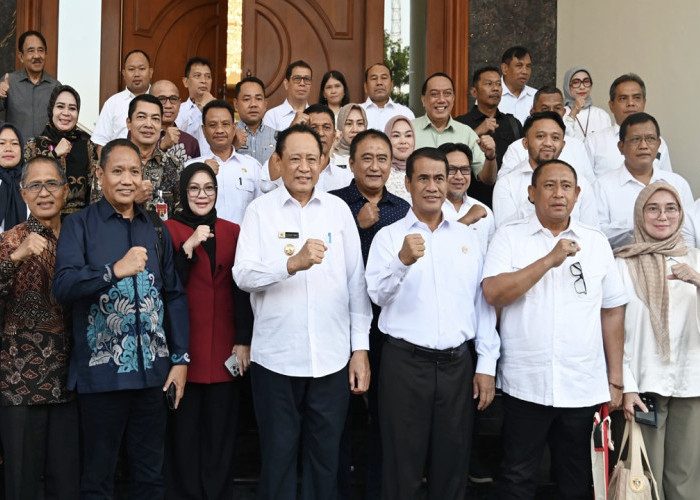 Gusnar Ismail Bertemu dengan Mentan Amran Sulaiman di Jakarta, Ini yang Dibahas!