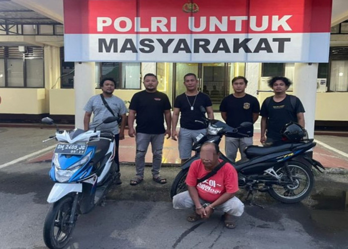 Polisi Tangkap Pencuri Motor di Kota Gorontalo, Pelaku Berniat Ubah Jadi Bentor