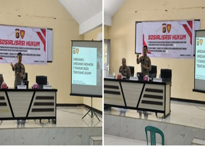 Tingkatkan Pemahaman Hukum, Polres Gorontalo Terima Sosialisasi dari Bidkum Polda
