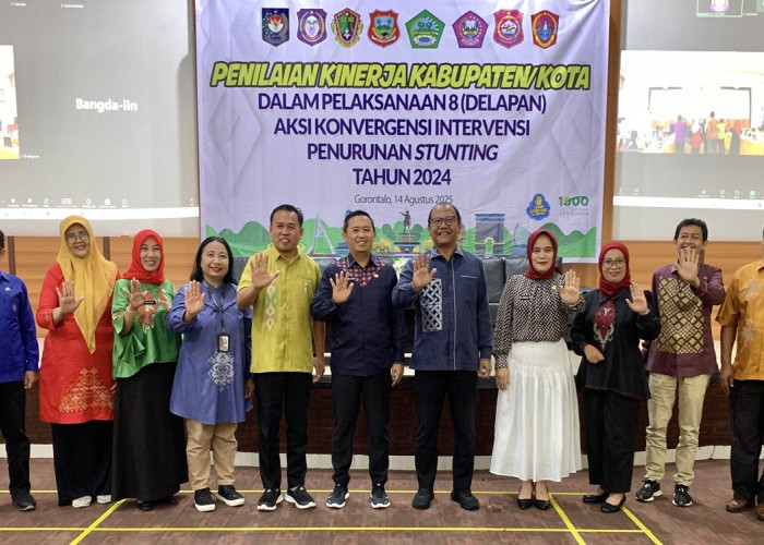 Sekdaprov Gorontalo Tekankan Integrasi Penilaian Kinerja Penurunan Stunting 2024