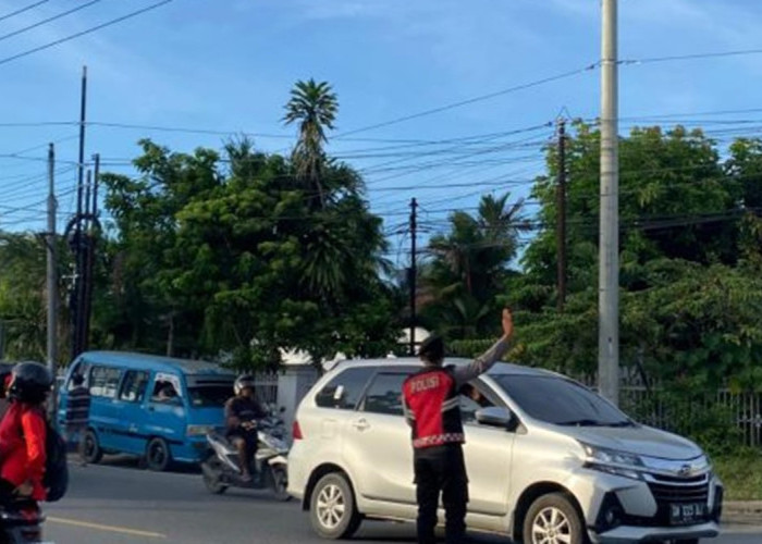 Dit Samapta Polda Gorontalo Intensifkan Pengaturan Lalu Lintas Demi Ketertiban dan Keamanan