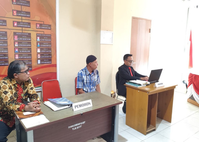 KIP Gorontalo Gelar Sidang Perdana Sengketa Informasi Publik