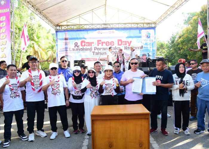 Perkemahan Peran Saka Nasional 2025 Diluncurkan Idah Syahidah di Gorontalo