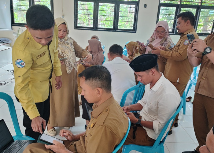 Diskominfotik Provinsi Gorontalo Gelar Sosialisasi Pemanfaatan Tanda Tangan Elektronik di SMAN 4 Gorut
