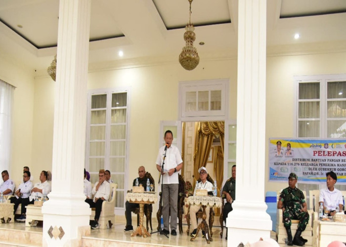 Pemerintah Distribusikan 2.325 Ton Bantuan Beras untuk Warga Kurang Mampu di Provinsi Gorontalo
