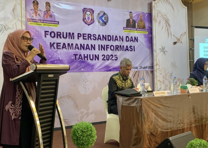 Forum Persandian 2025: Diskominfotik Gorontalo Soroti Minimnya SDM Keamanan Informasi Daerah