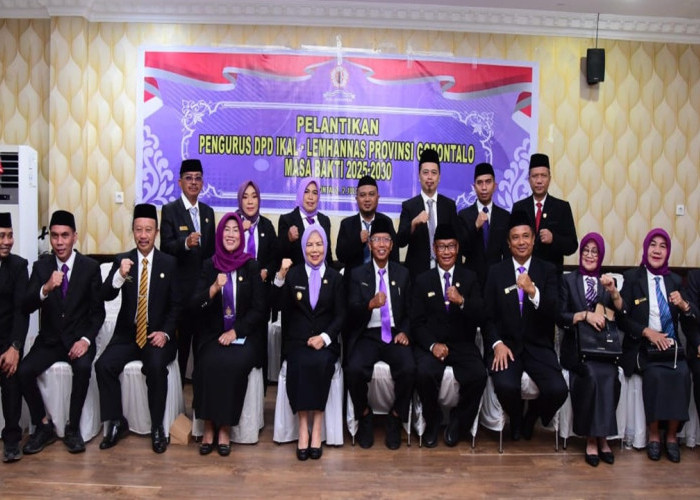 Pengurus IKAL Lemhannas Gorontalo 2025–2030 Resmi Dikukuhkan: Ini Nama-Namanya