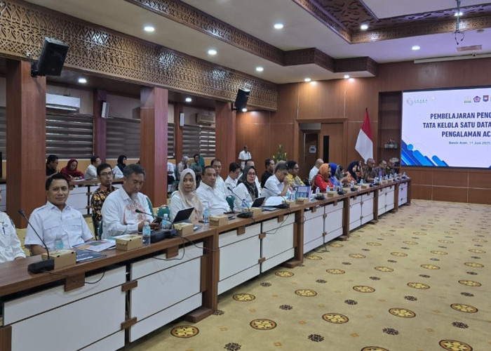 Pemprov Gorontalo Perkuat Implementasi Satu Data Daerah, Belajar dari Praktik Pemprov Aceh