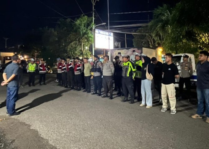 Jelang Tahun Baru 2026, Polres Gorontalo Gelar Patroli Skala Besar Hingga Tengah Malam
