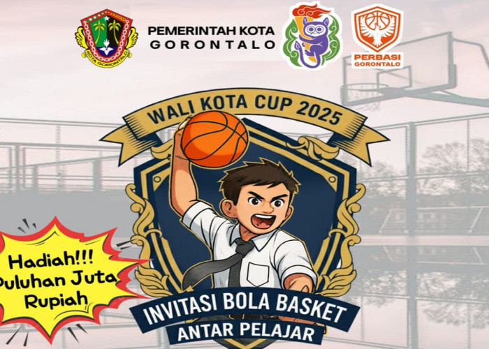 Wali Kota Cup Digelar di Gorontalo, 18 Tim Basket Pelajar Siap Berlaga