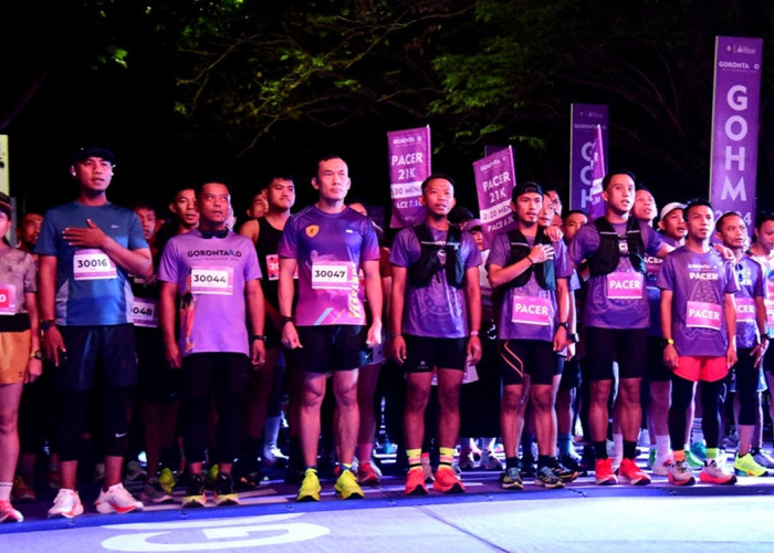 Gorontalo Half Marathon 2025 Catat 1.378 Pendaftar, Kuota Maksimal 3.000 Peserta