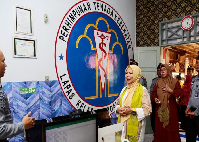 Wagub Gorontalo dan Kalapas Tinjau Kondisi Lapas Kelas IIB Boalemo