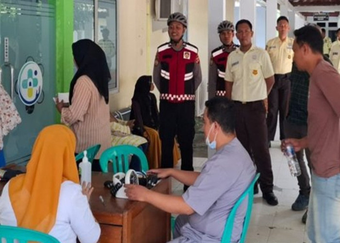Patroli Sepeda Samapta Polda Gorontalo Datangi Rumah Sakit, Ini Tujuannya