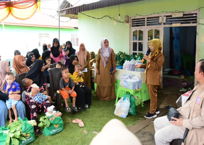 Kunjungi Anak Penderita Stunting di Desa Tolinggula Ulu, Idah Syahidah: Gizi dan Kesehatan Penting