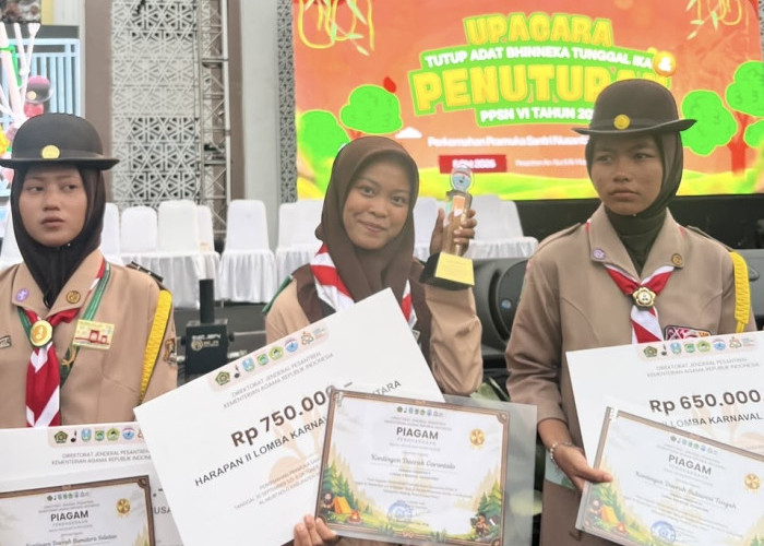 Kontingen Gorontalo Raih Juara Harapan II Karnaval Nusantara di PPSN VI 2026