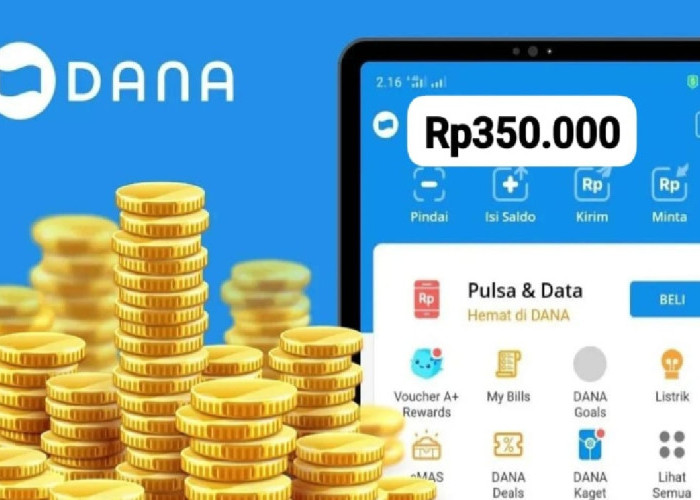 YES! Saldo DANA Gratis Rp350.000 Masuk Dompet Digital Cuma Main Game Penghasil Uang Terbaru 2025