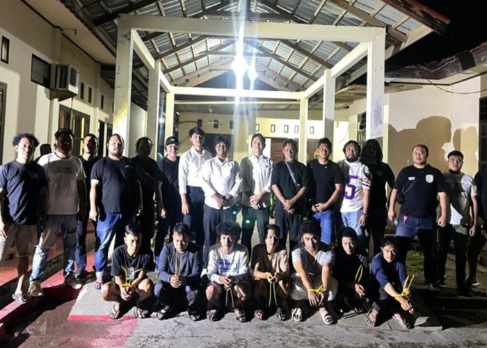 80 Unit Baterai Tower Dicuri, Polda Gorontalo Tangkap 9 Pelaku dan 5 Penadah