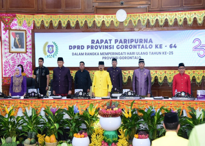 25 Tahun Provinsi Gorontalo: APBD Melonjak, Kemiskinan Turun, Investasi Tembus Rp4 Triliun