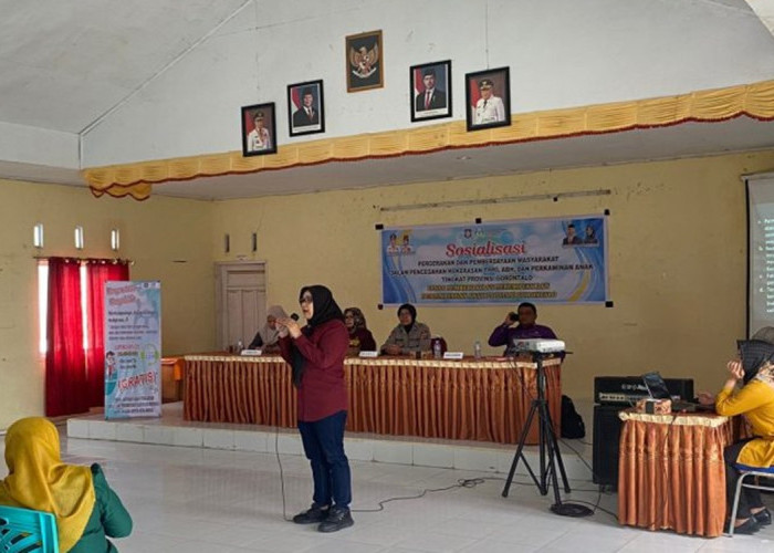 Polda Gorontalo Gelar Sosialisasi Bahaya TPPO di Tilango, Tekankan Sinergi Aparat dan Masyarakat