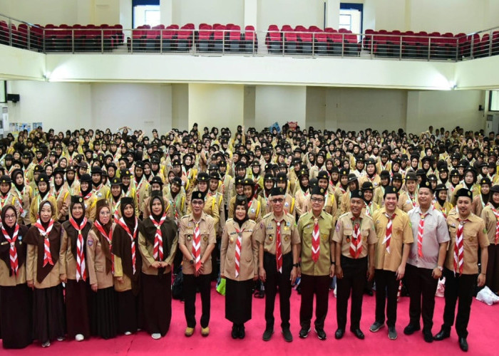 Wagub Gorontalo Idah Syahidah Ajak Mahasiswa Poltekkes Hidupi Nilai Pramuka