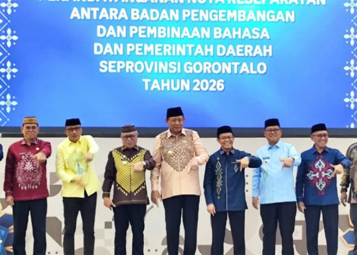 Pemprov Gorontalo dan Badan Bahasa Sepakat Lindungi Bahasa Daerah dari Kepunahan