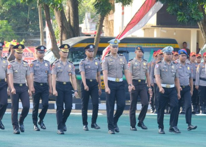 Kenaikan Pangkat 167 Anggota Polda Gorontalo, Kapolda: Bentuk Apresiasi atas Dedikasi