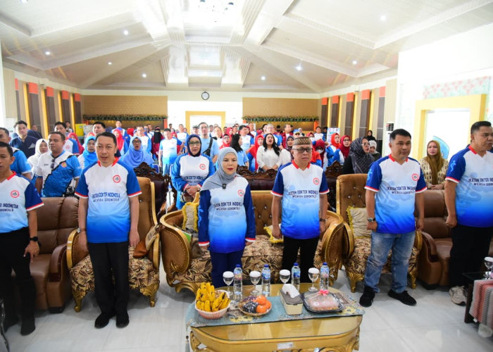 Wagub Gorontalo Dorong IDI Perluas Pemeriksaan Kesehatan Gratis ke Berbagai Komunitas