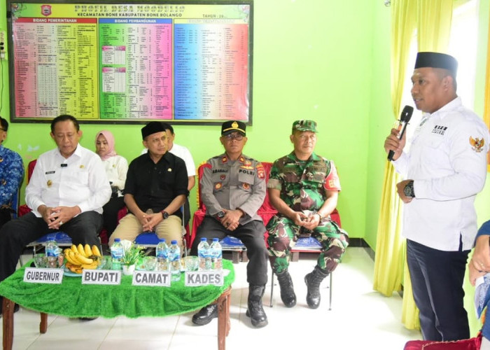 Pemprov Gorontalo Salurkan Bantuan Pangan, Warga Moodulio Ucapkan Terima Kasih
