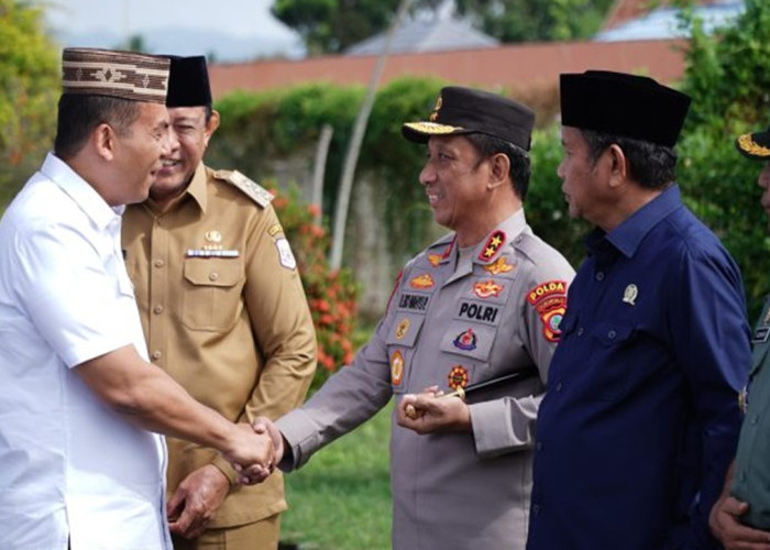 Kunjungan Wakil Menteri ke Gorontalo, Kapolda Beri Sambutan Hangat