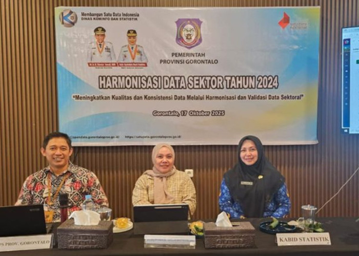 Harmonisasi Data 2024, Pemprov Gorontalo Mantapkan Langkah Menuju Satu Data Indonesia