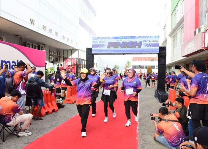 Idah Syahidah Ikut Fun Run 5K Citifoodfest, Ingatkan Soal Kebersihan Kota
