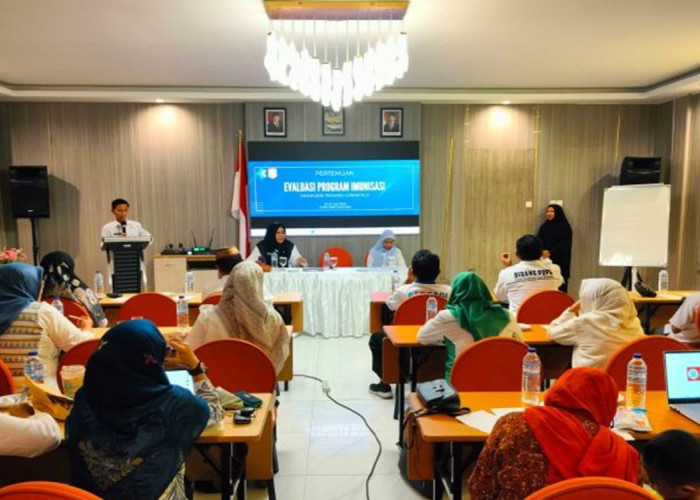 Dinkes Gorontalo Evaluasi Program Imunisasi Semester I 2025, Tekankan Percepatan Cakupan dan Kolaborasi Lintas