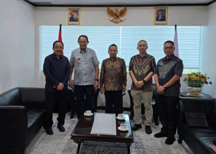 Gusnar Ismail Bertemu Dirjen Minerba, Bahas Rekomendasi Strategis Sektor ESDM
