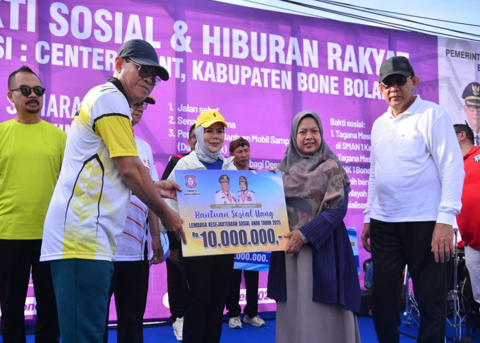 Bone Bolango Jadi Tuan Rumah Baksos HUT ke-25, Pemprov Salurkan Beragam Bantuan Sosial
