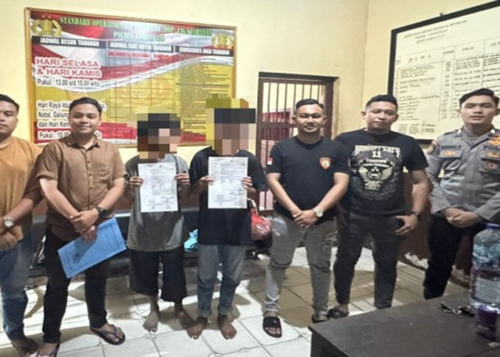 Polres Gorontalo Tangkap 3 Pemuda Pelaku Pencurian Mesin Serut Kayu di Tabongo