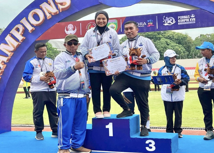 Tim Gateball Gorontalo Raih Emas di Pornas Korpri 2025