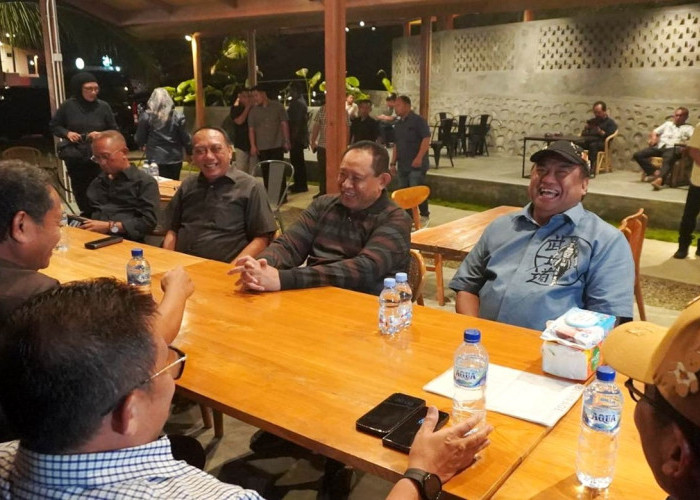 Dua Tokoh Gorontalo Bertemu di Tamendao, Bahas Penguatan Pertanian dan Kesehatan