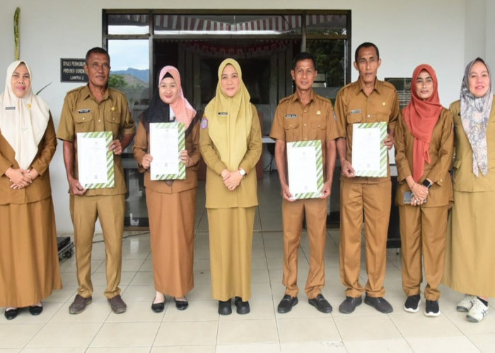 SK Pengangkatan 45 PPPK-PW Diserahkan, Wujud Dukungan Terhadap Kinerja Pegawai